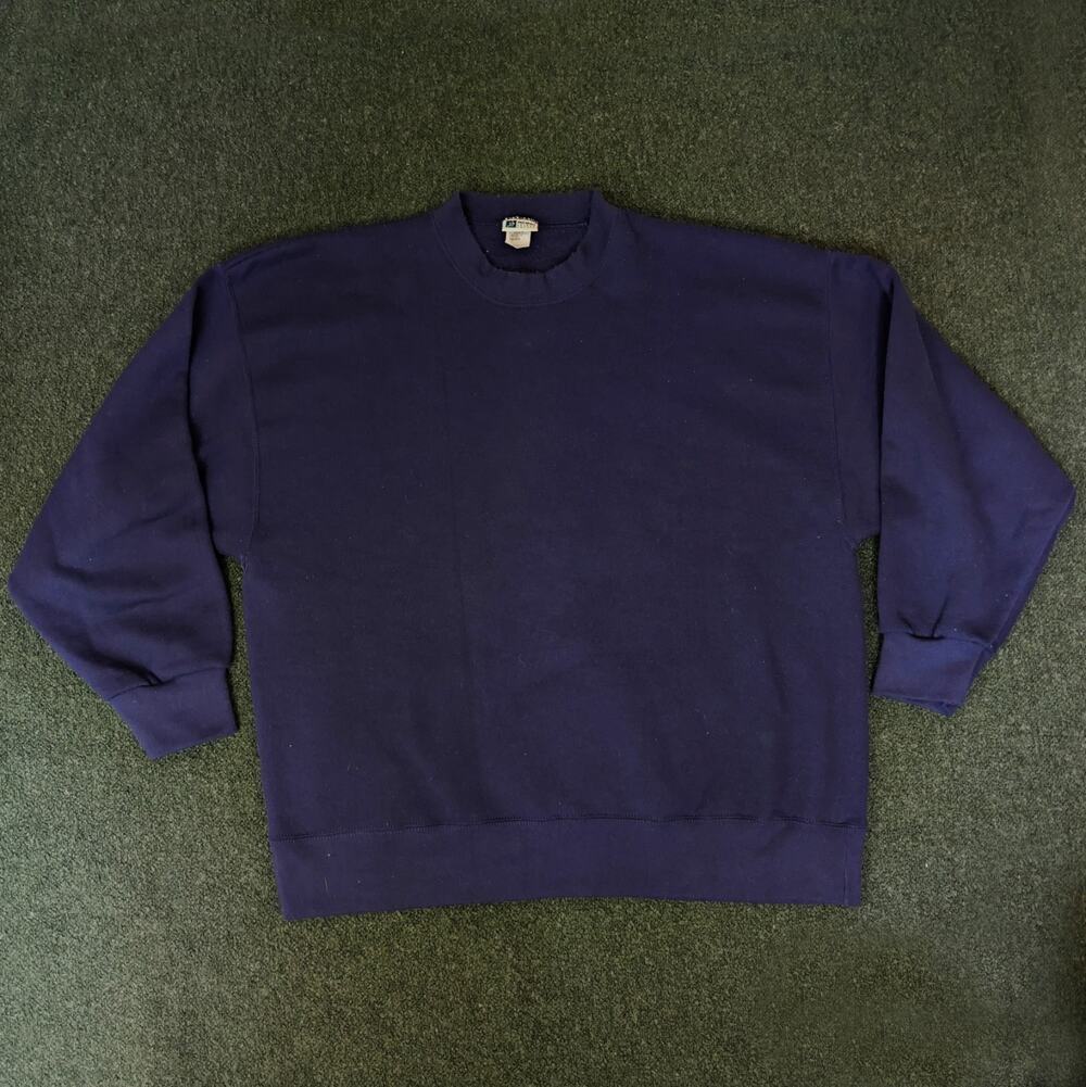 VTG Pro Spirit Select Sweats Men's 2XL Navy Crewneck Pullover Fleece Sweatshirt